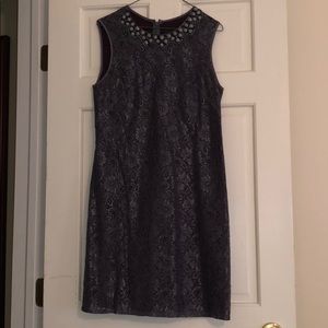 Adrianna Papell embellished dress size 8